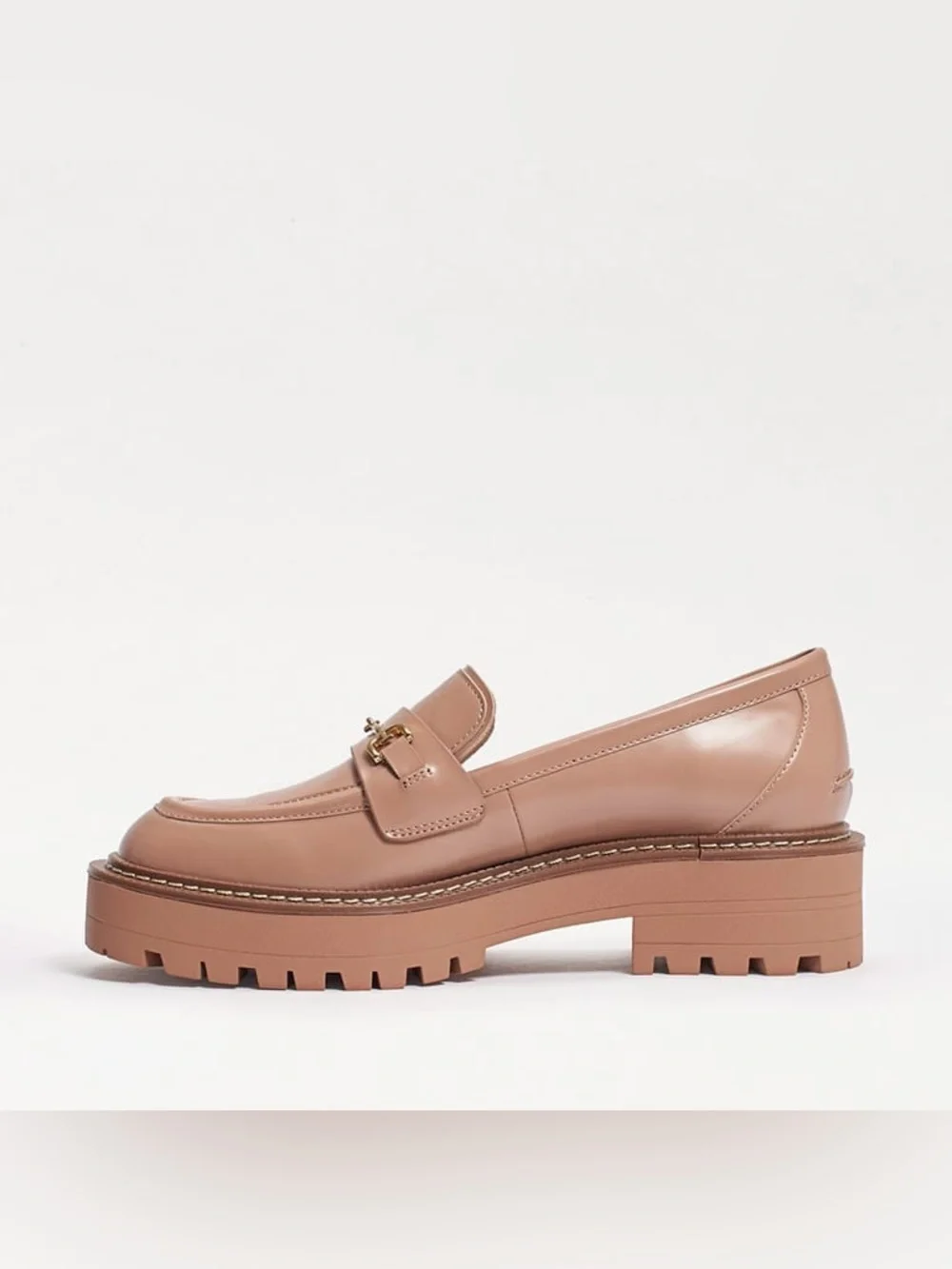 Sam Edelman Laurs Lug Sole Loafer in Blush